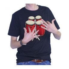 Zábavné tričko s bongom- M