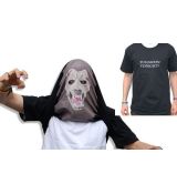 Obracacie strašidelné tričko Vlkodlak - L
