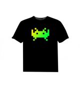 Tričko Space Invaders - Cool Green - M